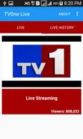 TV1 News Live TV captura de pantalla 1