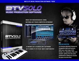 Music Production Software الملصق