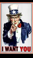 I WANT YOU Uncle Sam الملصق