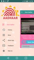 Aadhar Card Scanner Affiche