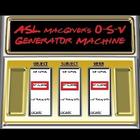 ASL OSV Generator Machine icon