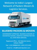 BlueBird Packers & Movers Affiche