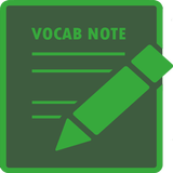 Vocabulary Note icône