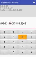 Expression Calculator اسکرین شاٹ 2
