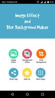 Image Effect and Blur Background Maker Affiche