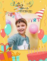 Birthday Photo Frames اسکرین شاٹ 2