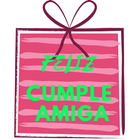 Feliz Cumpleaños Amiga アイコン