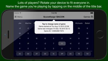 Score Keeper BACON captura de pantalla 3