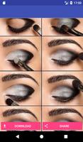 Lovely Eye Make up step by step Ekran Görüntüsü 1