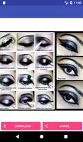 Lovely Eye Make up step by step screenshot 2