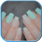 Valentine's day Nails steps icon