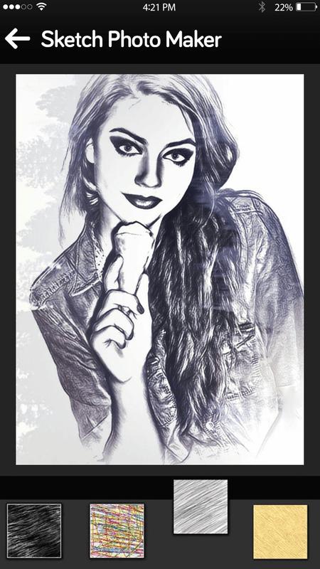 Photo sketch pencil sketch maker apk screenshot Photo sketch pencil sketch maker apk screenshot