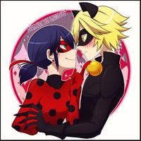 images romantic miraculous ladybug পোস্টার