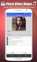 Photo Video Maker with Music پوسٹر