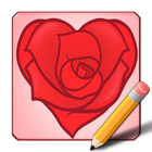 Dibujar Corazones biểu tượng