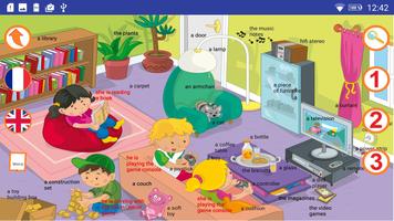 English picture book + 10 languages screenshot 1