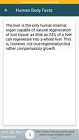 Best Human Body Facts imagem de tela 3