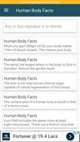 Best Human Body Facts imagem de tela 2
