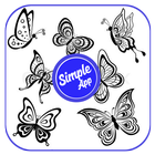 How to Draw Butterfly Tattoos icône
