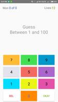 GuessMe - Numbers Game Cartaz