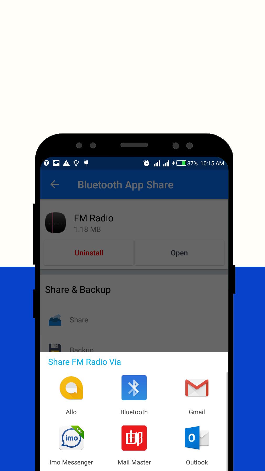Bluetooth приложение. Приложение Bluetooth на Android. Как выглядит приложение блютуз. Share app.