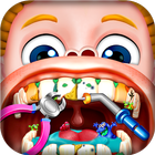 Crazy Dentist Doctor Clinic Zeichen