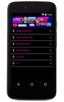 1 Schermata One Direction Top Lyrics