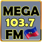 Radio MEGA 103.7 FM Haiti Free Radio Online 103.7 آئیکن