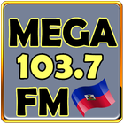 Radio MEGA 103.7 FM Haiti Free Radio Online 103.7 图标