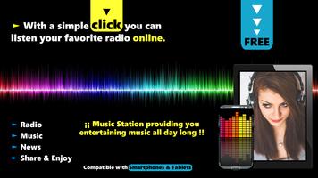 Radio Galaxie 104.5 Fm Haiti Free Radio App Online capture d'écran 2