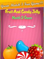 Fruit And Candy Jelly Match Affiche