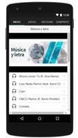 CNCO ++ Música y letra تصوير الشاشة 1
