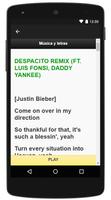 Justin Bieber-Music and lyrics capture d'écran 2