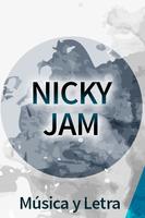 Nicky Jam música y letra GRATIS sin internet Affiche