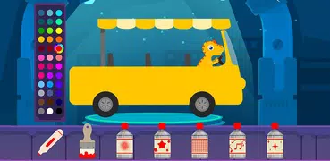 Dinosaur Bus Games for kids