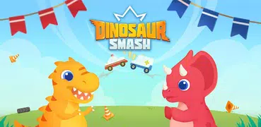 Dinosaur Smash Car Games