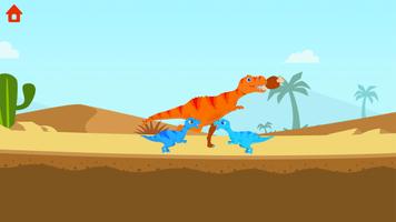 恐竜アイランド：子供向けのT-REXゲーム スクリーンショット 1