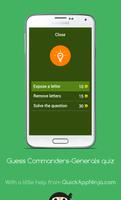 Guess Commanders & Generals QUIZ syot layar 2