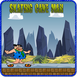 Skating Cave Man