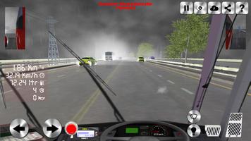 Telolet Bus 3D Trafik Racing screenshot 1