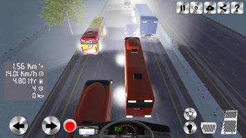 Telolet Bus 3D Trafik Racing captura de pantalla 2