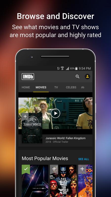 IMDb Movies & TV APK Download - Free Entertainment APP for ...