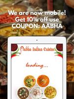 Aabha Indian Cuisine capture d'écran 1