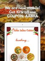 Aabha Indian Cuisine اسکرین شاٹ 1