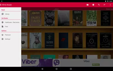 Скачать Infinity Reader - EPUB2,EPUB3 APK