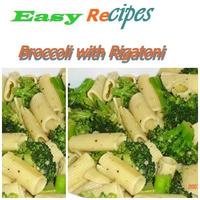 Broccoli with Rigatoni Affiche