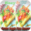 Garden vegetable Pizza Squares