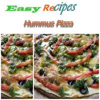 Hummus Pizza Affiche