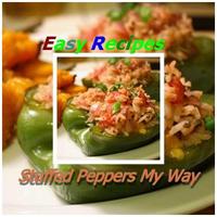 Stuffed Peppers My Way Affiche