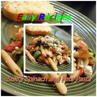 Suki's Spinach and Feta Pasta Affiche